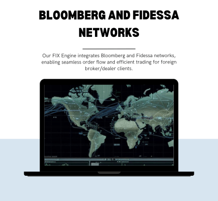 Bloomberg and Fidessa networks